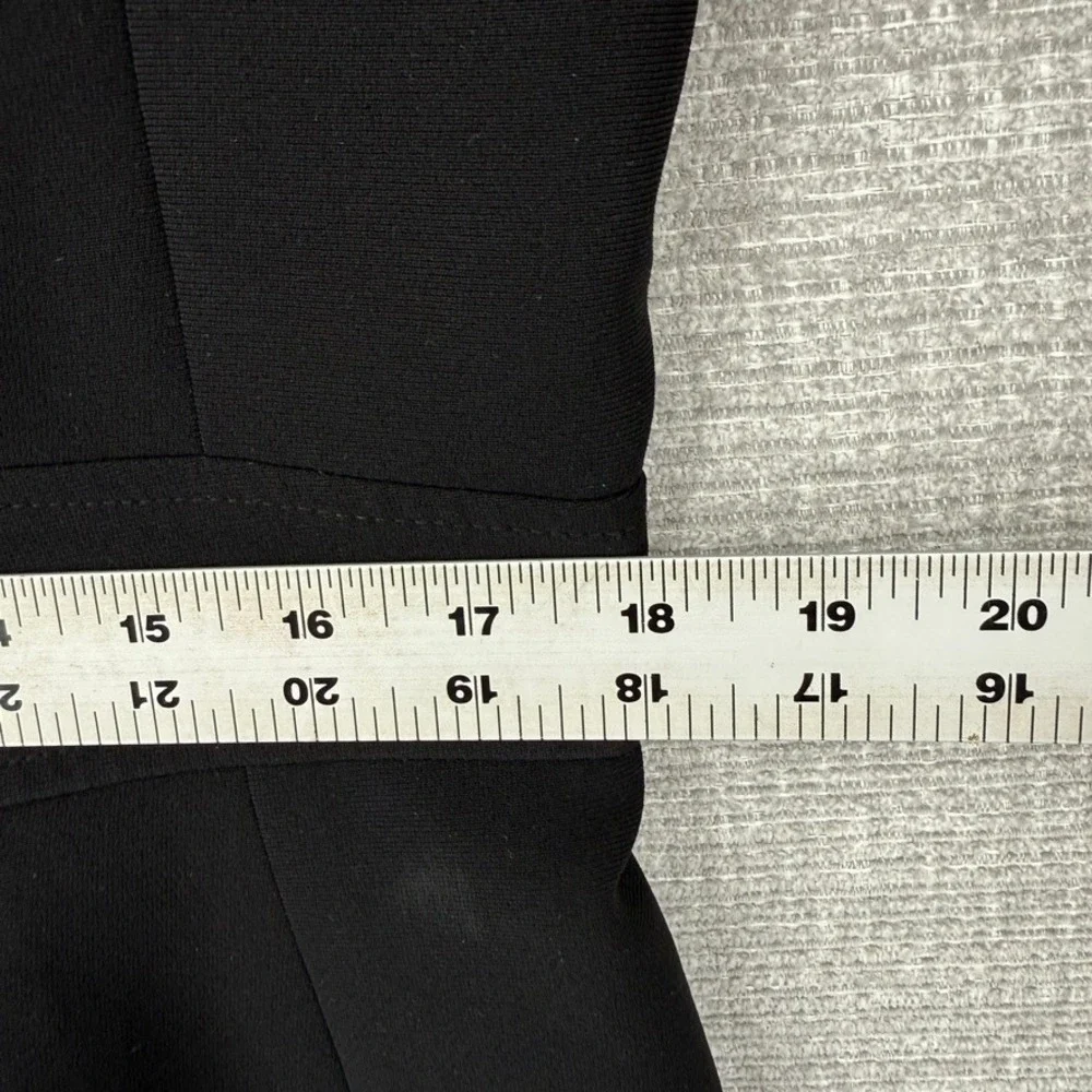 Vtg Talbots Blazer Jacket Women 12 Black Two Button Lined Professional Office - Picture 5 of 10